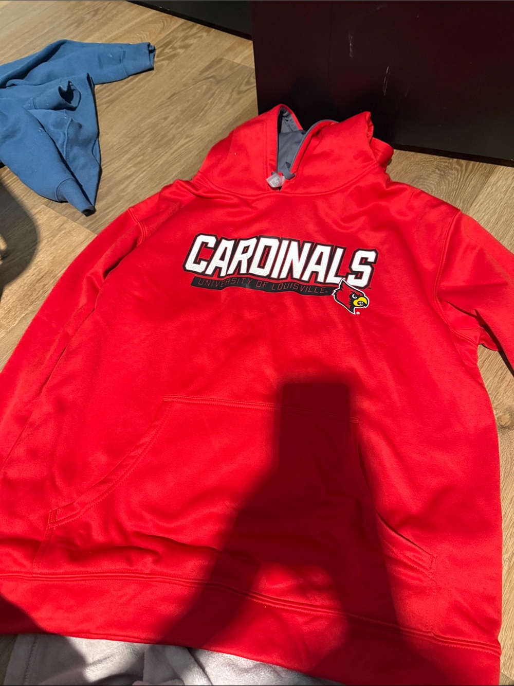 Pro Edge Red Cardinals Kids Pullover Hoodie